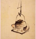 Hokusai tanuki tea kettle