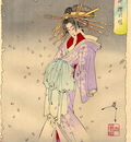 Yoshitoshi The Spirit of the Komachi Cherry Tree