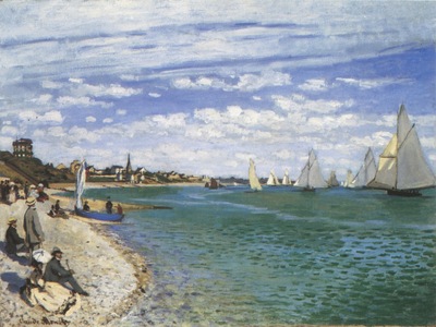 Regatta at Sainte Adresse [1867]
