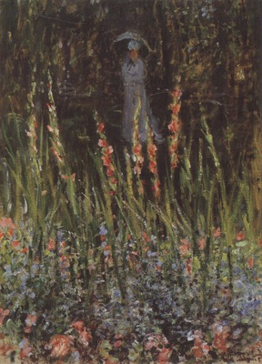 The Garden, Gladioli [1876]