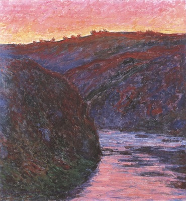 The Creuse at Sunset [1889]