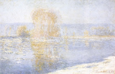 Floating Ice at Bennecourt [1893]