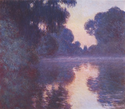 Arm of the Seine near Giverny at Sunrise [1897]
