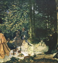 Luncheon on the Grass study [1866]