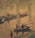 Anglers on the Seine at Poissy [1882]
