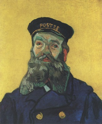 portrait of the postman joseph roulin, arles