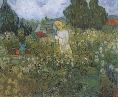 marguerite gachet in the garden, auvers sur oise