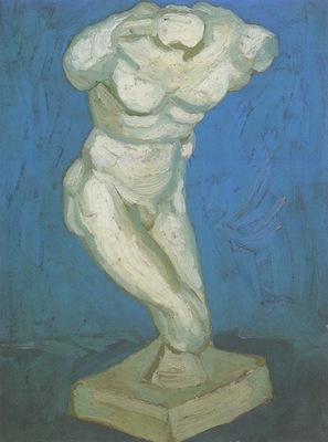 plaster statue of male, nuenen