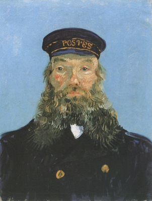 portrait of the postman joseph roulin, arles