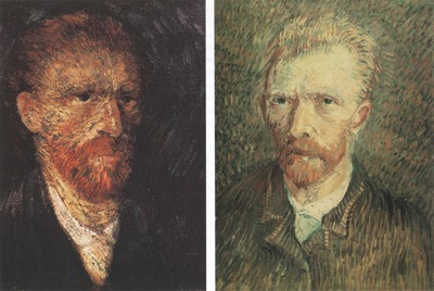 self portraits, paris 1887