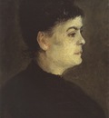 portrait of a woman, paris 1886