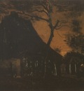 cottage with trees, nuenen