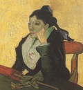 larlesienne madame ginoux with gloves and umbrella, arles