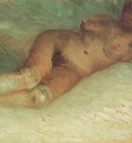 naked woman lying, paris