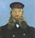 portrait of the postman joseph roulin, arles