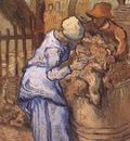 sheep shearers as millet , saint remy