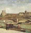 the carroussels bridge and the louvre, paris