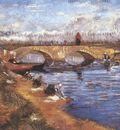 the gleizes bridge over the vigueirats canal, arles