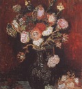 vase with asters and phlox, paris