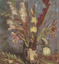 vase with gladioli, paris