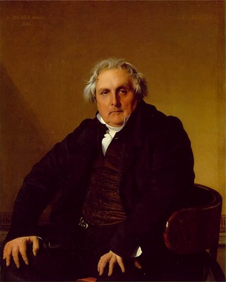 Ingres Louis Francois Bertin, 1833, Louvre