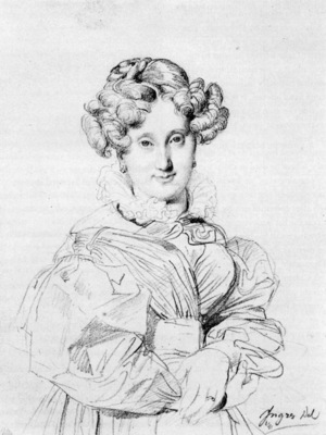 Ingres Madame Louis Francois Godinot born Victoire Pauline Thiolliere de L Isle