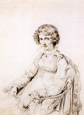Ingres Mrs  Charles Thomas Thruston born Frances Edwards
