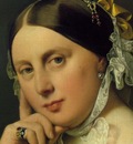 Ingres Delphine Ramel, Madame Ingres, 1859, detalj 2, Oscar