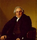 Ingres Louis Francois Bertin, 1833, Louvre