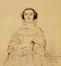 Ingres Madame Charles Simart born Amelie Baltard