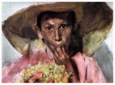 ls Sorolla 1898 Comiendo uvas