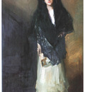 ls Sorolla 1910 Maria con mantilla