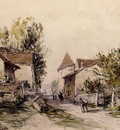 Jongkind Johan Berthold Peasants Returning to the Farm