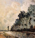 Jongkind Johan Berthold The Oorcq Canal Aisne