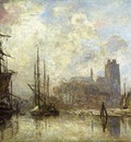 Jongkind Johan Berthold The Port of Dordrecht