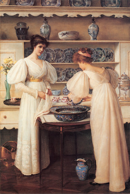 Jopling Louise Blue and White