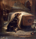 Landseer Edwin The prominent mourning visitor of the old she