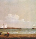 lane ten pound island from pavilion beach 1850s