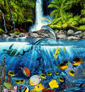 kb Lassen Greeting Cards Eternal Rainbow Sea