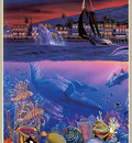 p Christian Lassen Lahaina Visions Triptych LeftL