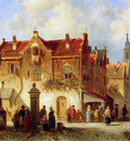 Leickert Charles A market view Sun