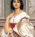 A Roman Lady La Nanna 1858 9 80x52cm
