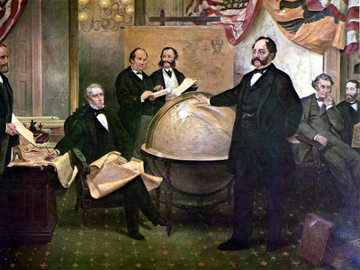 JLM 1867 Emanuel Leutze Purchase of Alaska