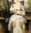 Levy Emile Young Mother Feeding Her Baby