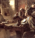 Supper at Emmaus 1892 oc 155 5x223cm