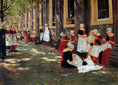 Liebermann Max Free hour at Amsterdam orphanage Sun