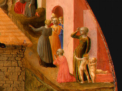 lippi the adoration of the magi, c  1445, tempera on pane