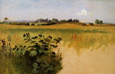 Lundbyw Johan Thomas Landscape near Vejby Sun
