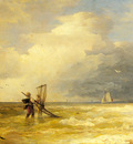 Achebach Andreas Fishing Along The Shore