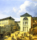 Achenbach Andreas Die alte Akademie in Duesseldorf